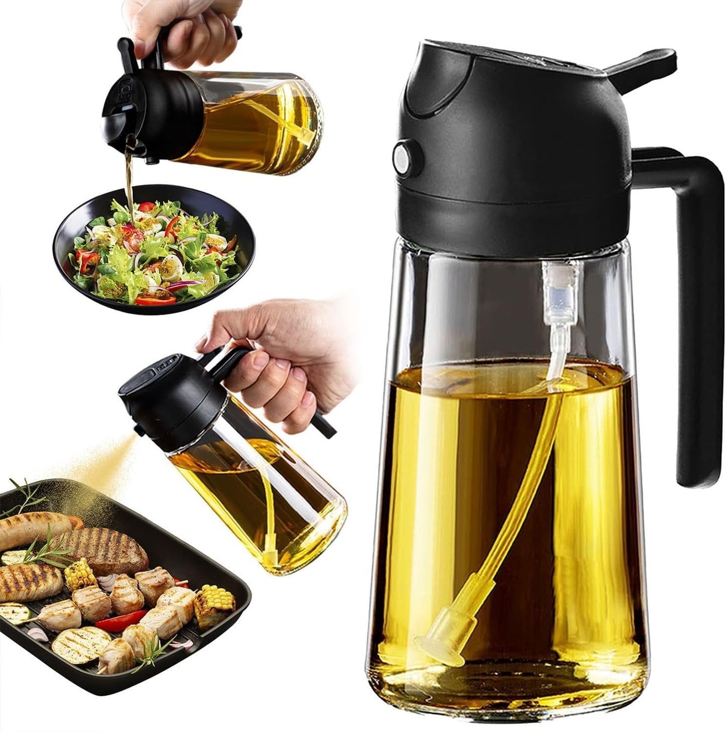 💥 Pour Glass Oil Bottle