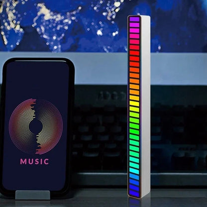 ⏰Wireless Sound Activated RGB Light Bar