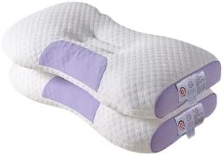 Knitted SPA Massage Neck Pillow, Cervical Orthopedic Neck Pillow