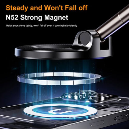 2025 Free Rotating Vacuum Magnetic Disk Phone Holder