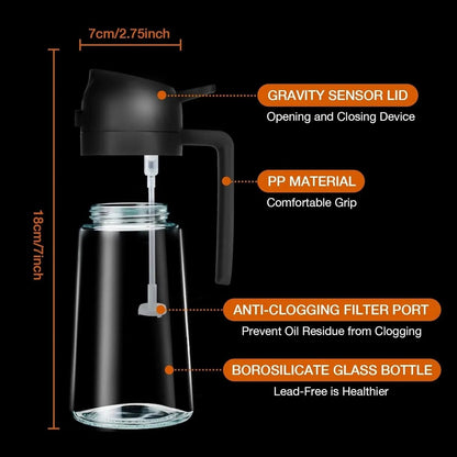 💥 Pour Glass Oil Bottle