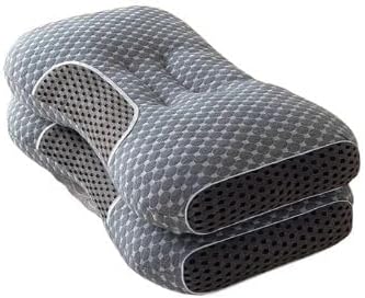 Knitted SPA Massage Neck Pillow, Cervical Orthopedic Neck Pillow