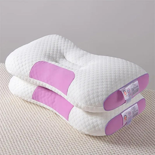 Knitted SPA Massage Neck Pillow, Cervical Orthopedic Neck Pillow