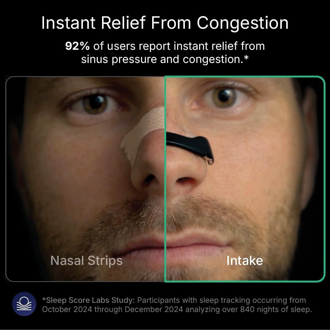 Breathing Nasal Strip Starter  - Boost Oxygen Intake, Reduce Snoring, Improve Sleep Quality