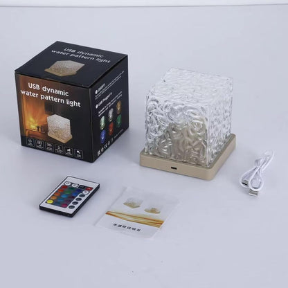 Ocean Wave Projector Light, 3D Holographic Water Ripple Romantic Ambient Lighting