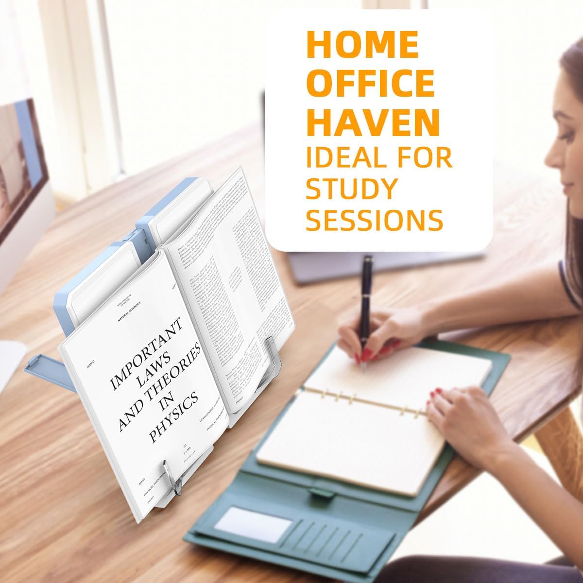 Multifunction Capacity Pencil Case with Book Stand for Reading Adjustable Book Holder Stationery Pen Bag Pouch School Supplies for Kids Teen Girls,Graduation/Birthday/Back to School Gifts