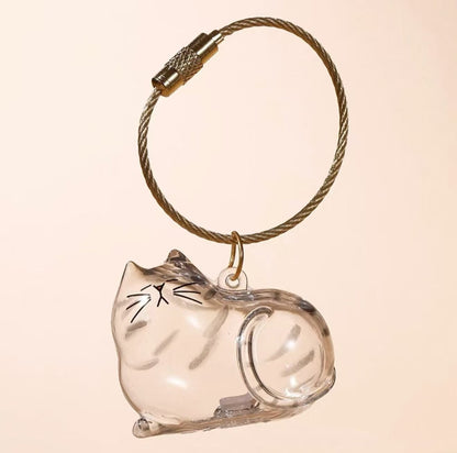 Cute Cat Fur Memory Charm – Shaped Charm for Collecting Pet Fur