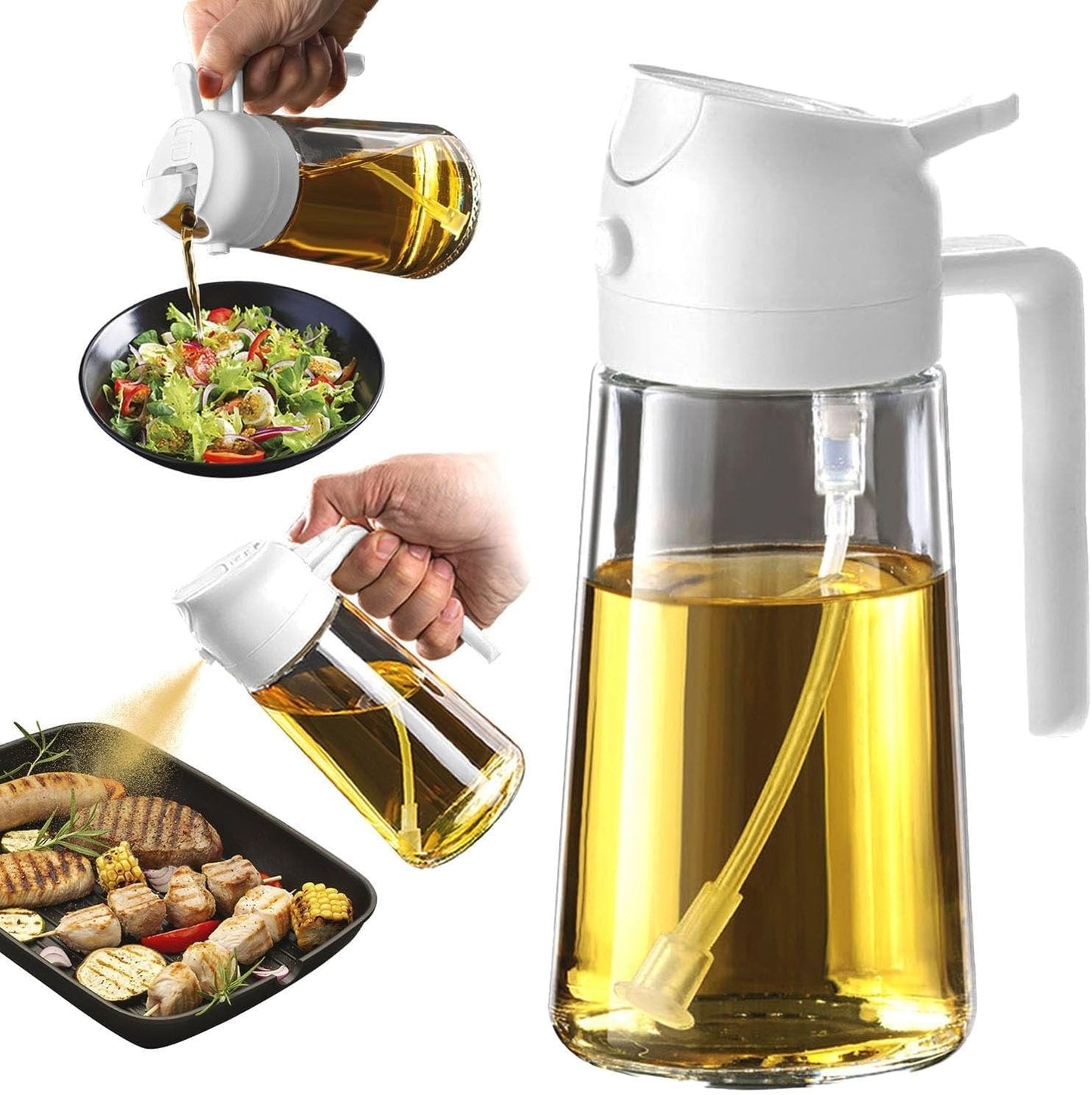 💥 Pour Glass Oil Bottle