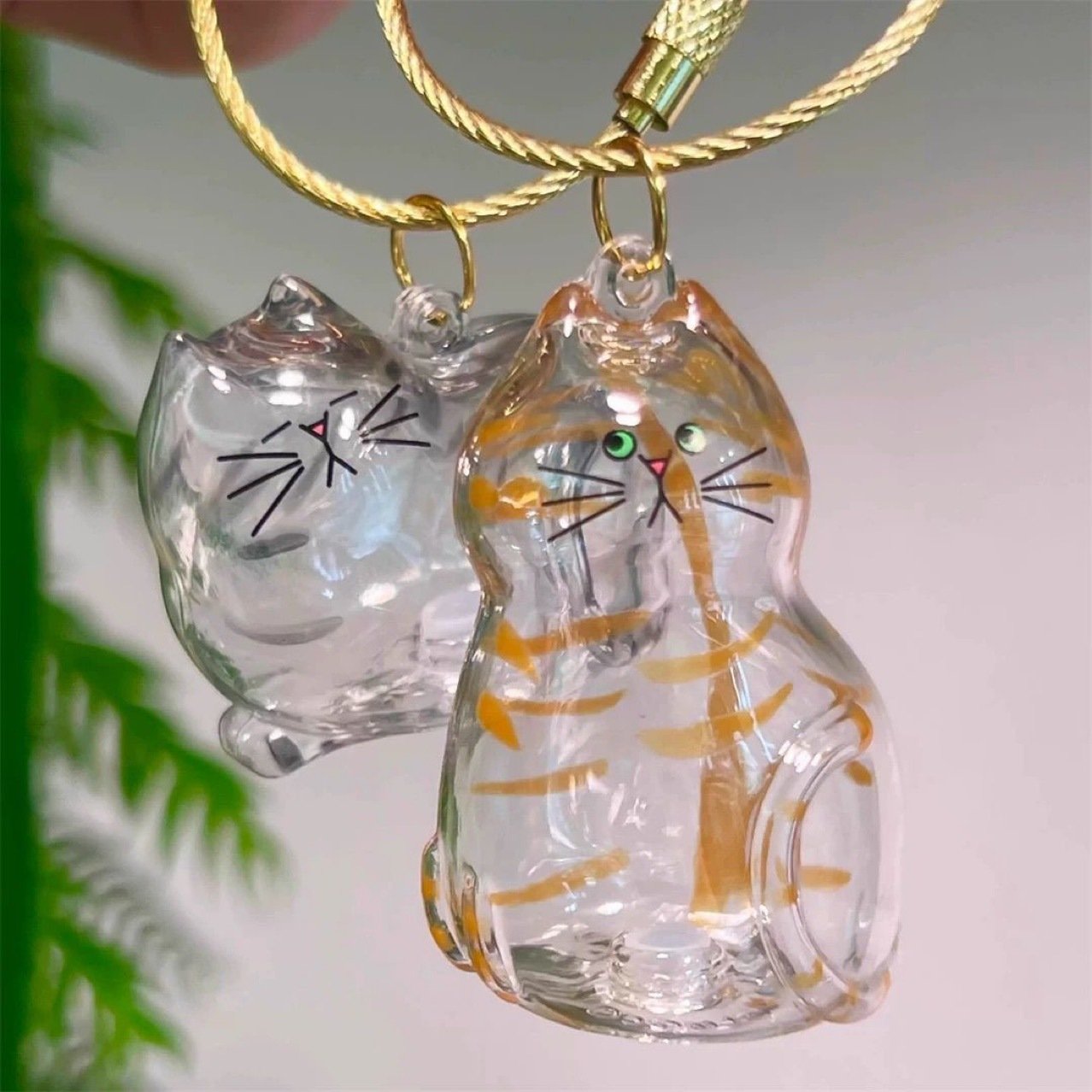 Cute Cat Fur Memory Charm – Shaped Charm for Collecting Pet Fur