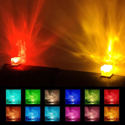 Ocean Wave Projector Light, 3D Holographic Water Ripple Romantic Ambient Lighting