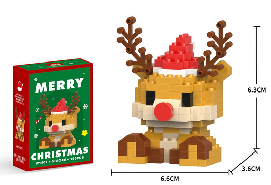 Christmas blind box building block toys