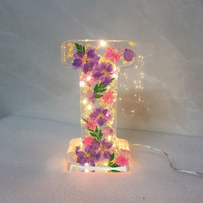Handmade Floral Night Light