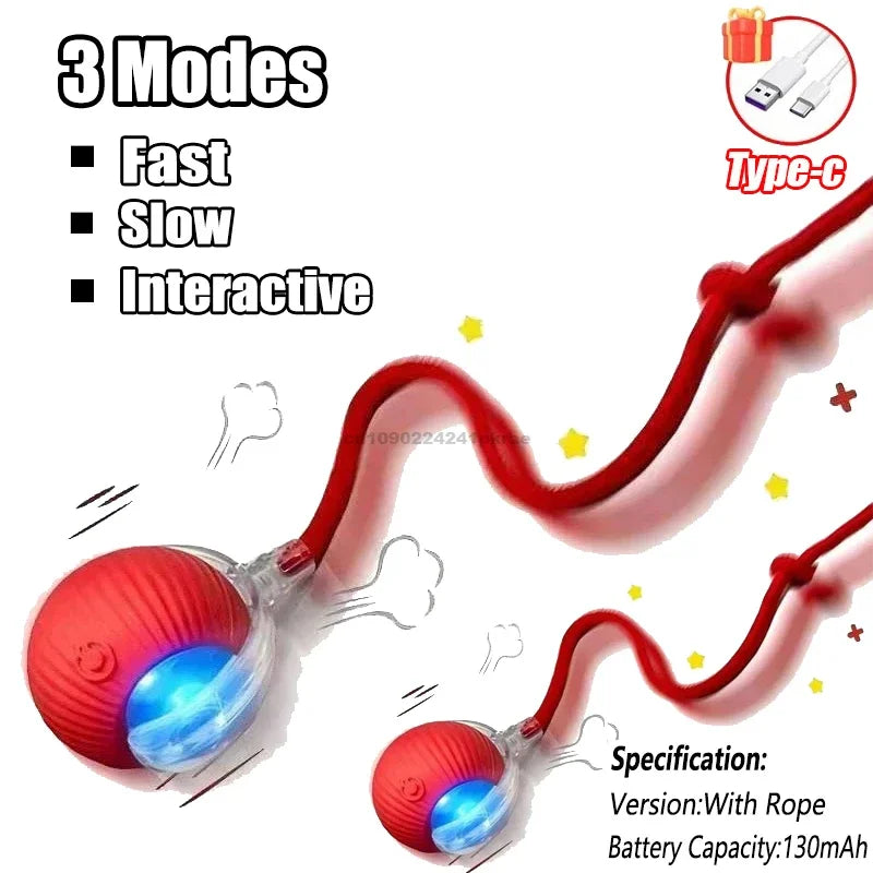 🐾 Smart Interactive Toy Ball for Cats & Dogs
