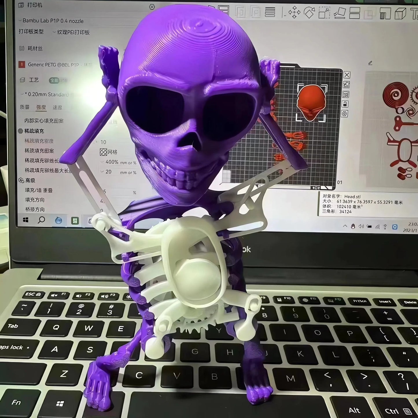 🤣Halloween dancing skeleton💀