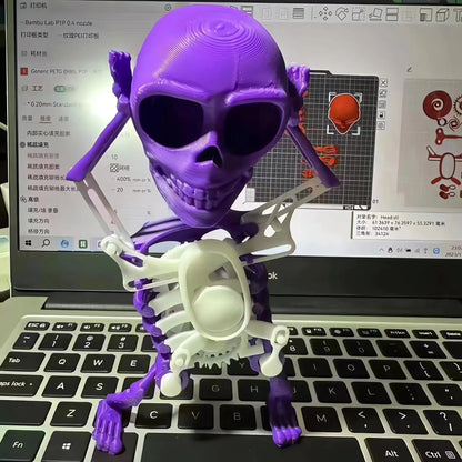🤣Halloween dancing skeleton💀