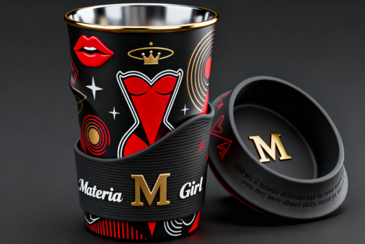 ✨ Limited Edition “M” Collector’s Cup – Inspired by the Queen of Pop