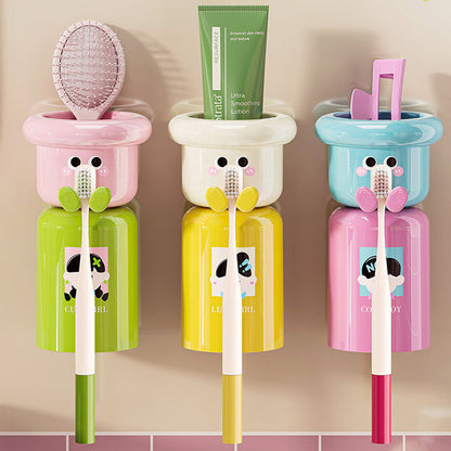🏆Adhesive toothbrush holder with magnetic suction cup🌿✨