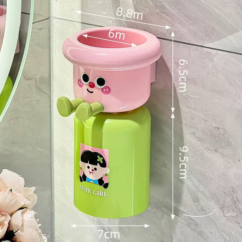 🏆Adhesive toothbrush holder with magnetic suction cup🌿✨