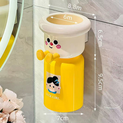 🏆Adhesive toothbrush holder with magnetic suction cup🌿✨